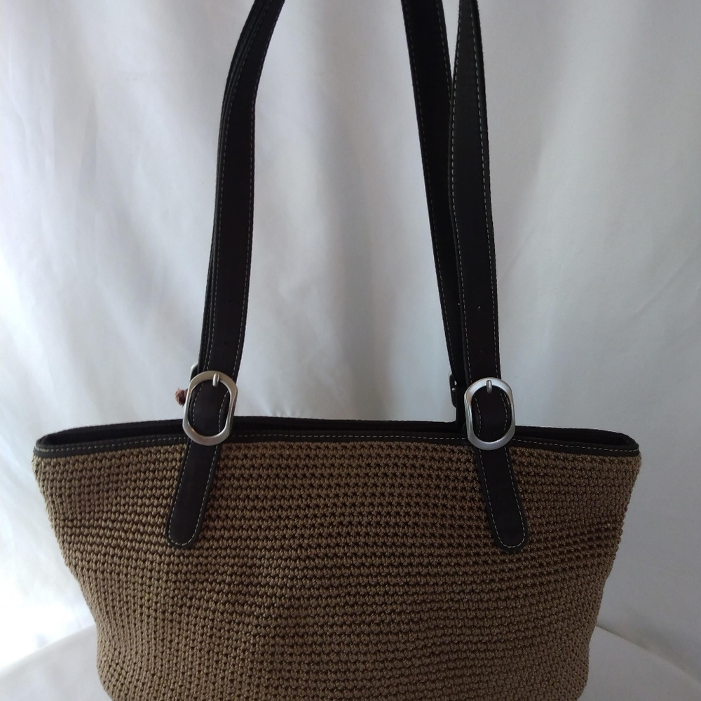 The Sak Brown/Tan Weave Purse